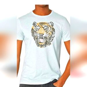 JOHN VARVATOS TIGER T SHIRT.  MEDIUM